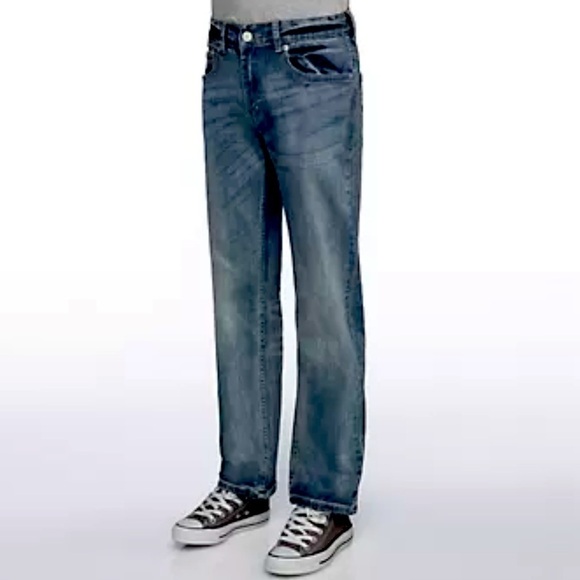 𝅺505™ REGULAR FIT HUSKY BIG BOYS JEANS - Picture 2 of 15